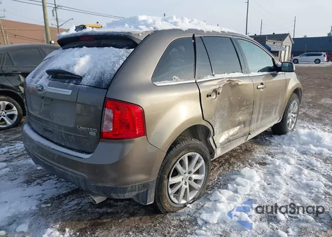 2013 Ford Edge Limited from USA, damaged, VIN 2FMDK4KCXDBB66696